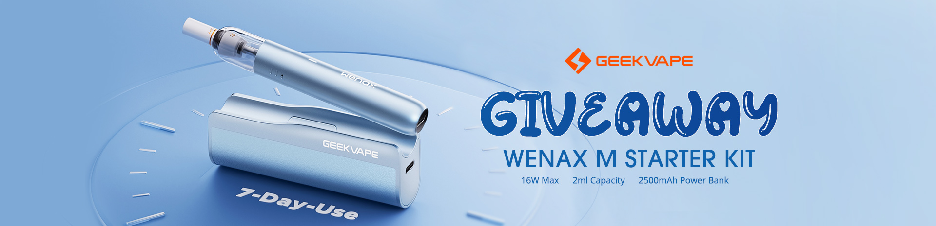 Geekvape Wenax M Starter Kit Giveaway