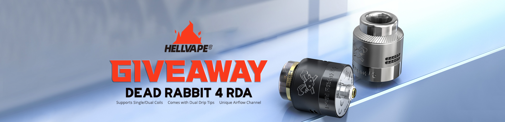 Hellvape Dead Rabbit 4 RDA Giveaway