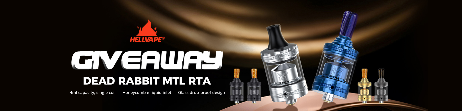 Hellvape Dead Rabbit MTL RTA Giveaway