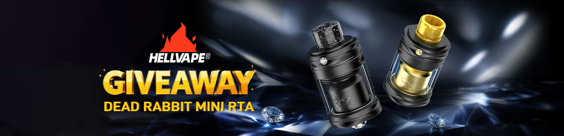 Hellvape Dead Rabbit Mini RTA Banner Giveaway