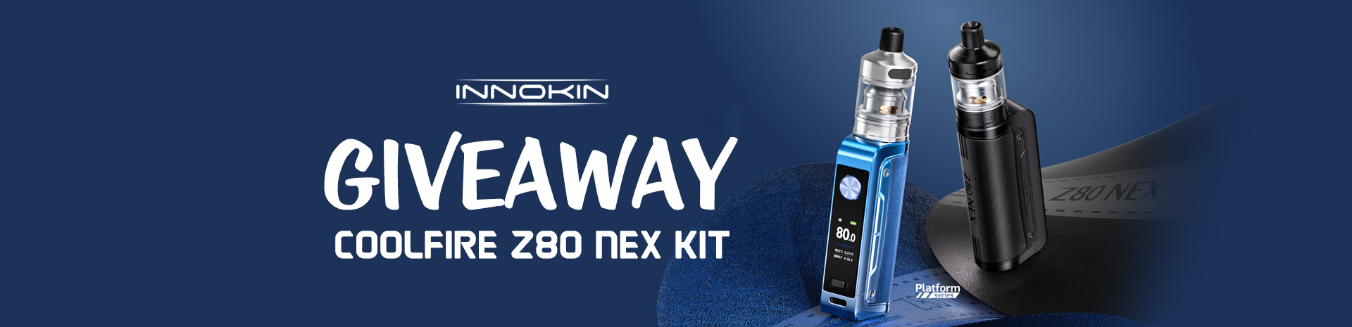 Innokin Coolfire Z80 Nex Kit Giveaway