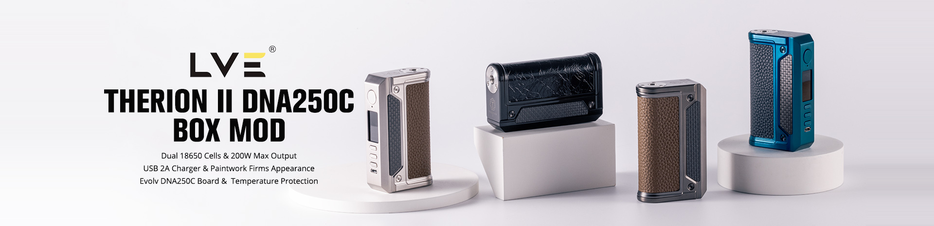 LVE Therion II DNA250C Box Mod