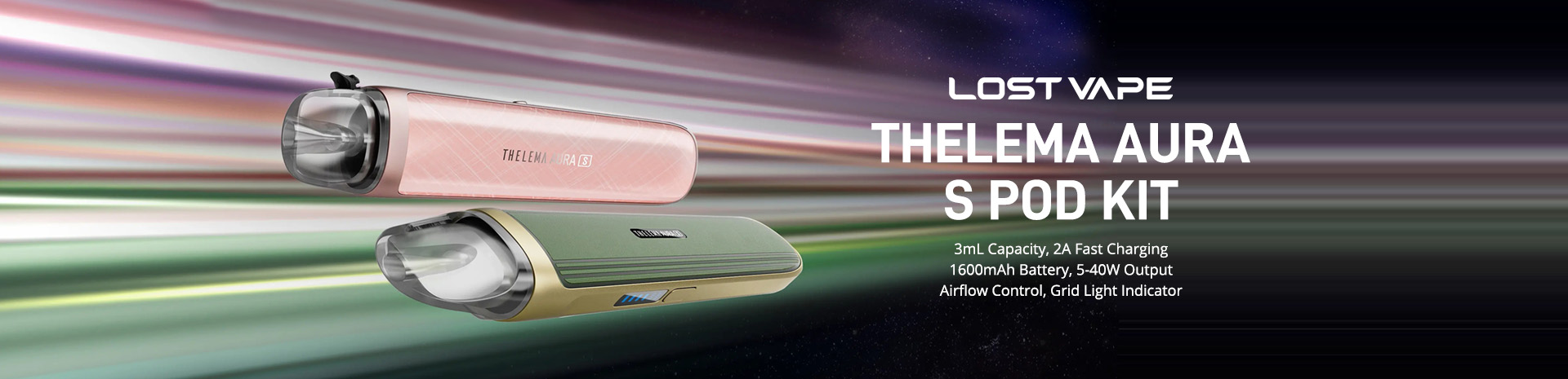 Lost Vape Thelema Aura S Pod Kit
