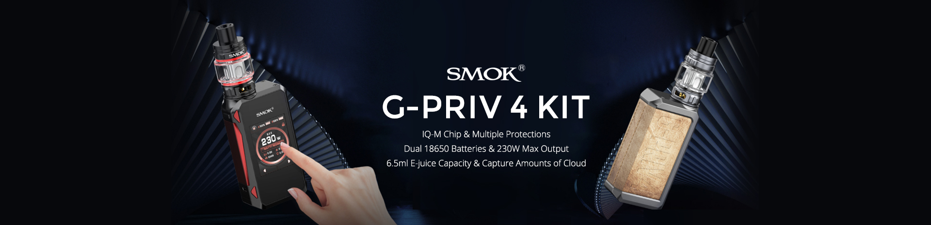 SMOK G PRIV 4 Kit Banner