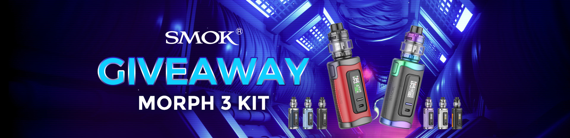 SMOK Morph 3 Kit Giveaway