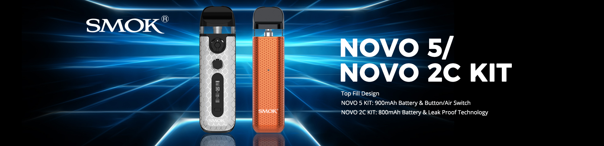 SMOK NOVO 5 and NOVO 2C Kit