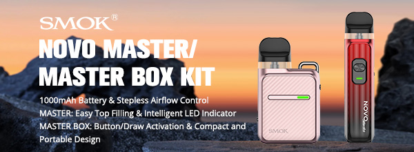 SMOK Novo Master Kit and SMOK Novo Master Box Kit