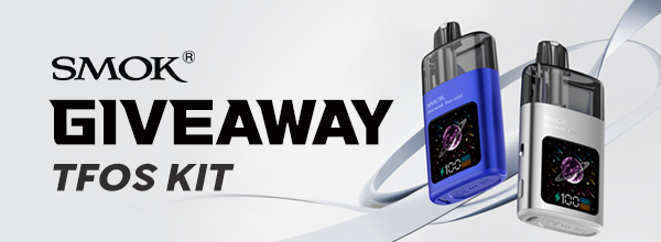 SMOK TFOS Pod Kit Giveaway