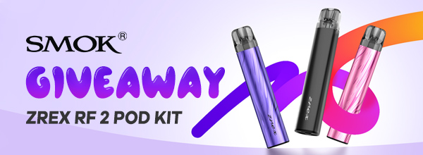 SMOK ZREX RF 2 Kit Giveaway