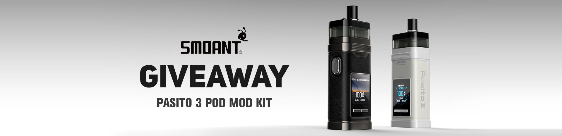 Smoant Pasito 3 Pod Kit Giveaway
