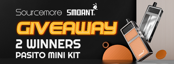 Sourcemore X Smoant Pasito Mini Kit Giveaway