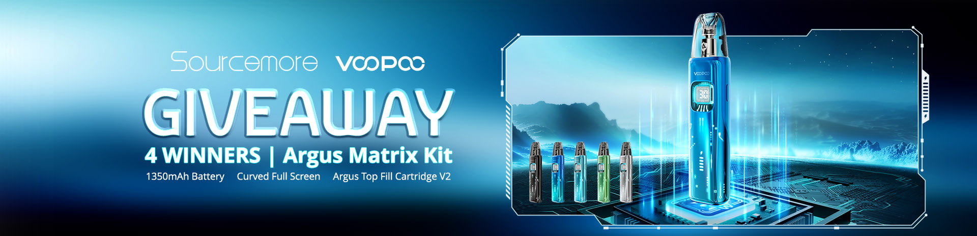 Sourcemore X VOOPOO Argus Matrix Kit