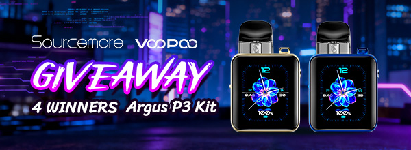 Sourcemore X VOOPOO Argus P3 Kit Giveaway