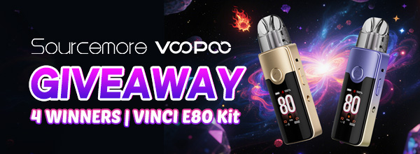 Sourcemore X VOOPOO Vinci E80 Kit Giveaway