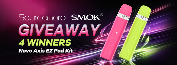 Sourcemore x SMOK Novo Axis EZ Pod Kit Giveaway
