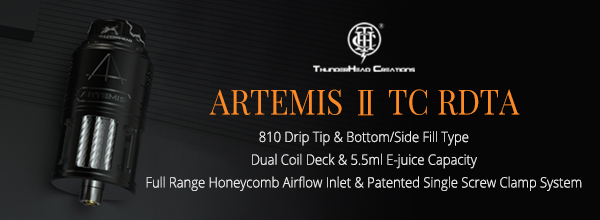 THC Artemis 2 TC RDTA Banner
