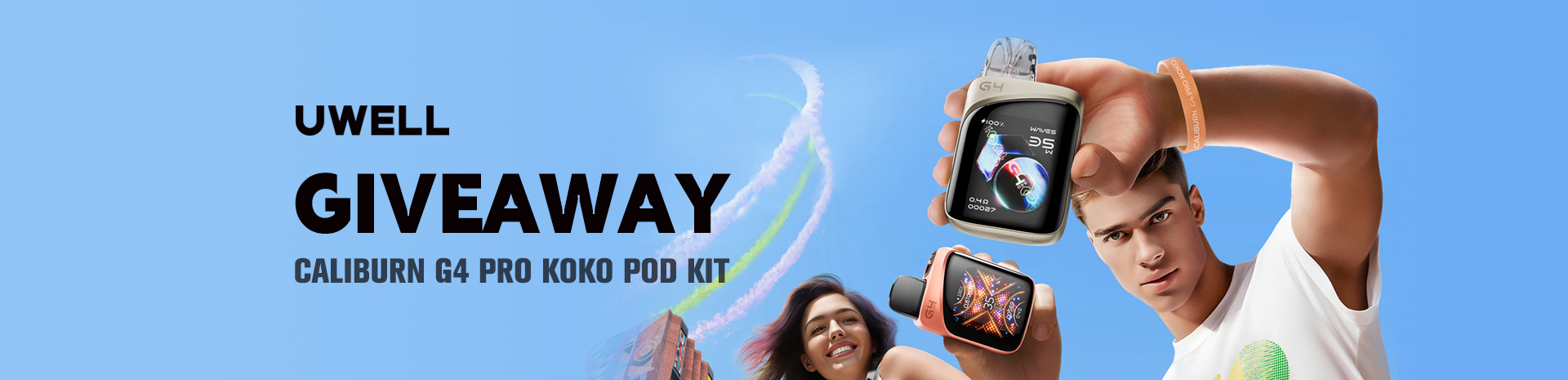 Uwell Caliburn G4 KOKO Pro Kit Giveaway