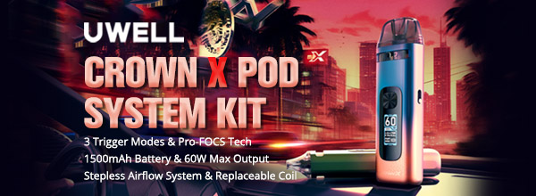 Uwell Crown X Pod System Kit