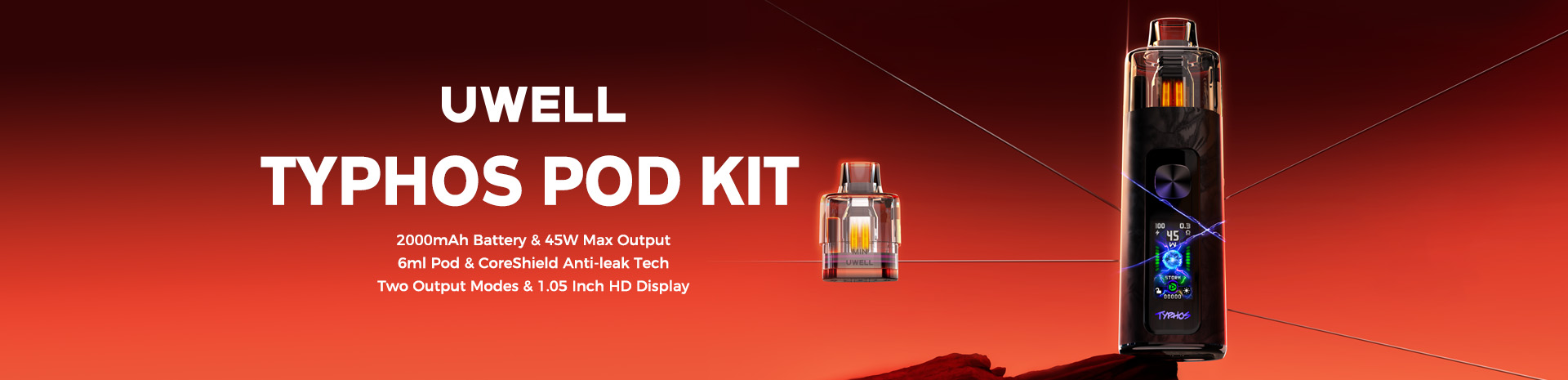 Uwell Typhos Pod Kit