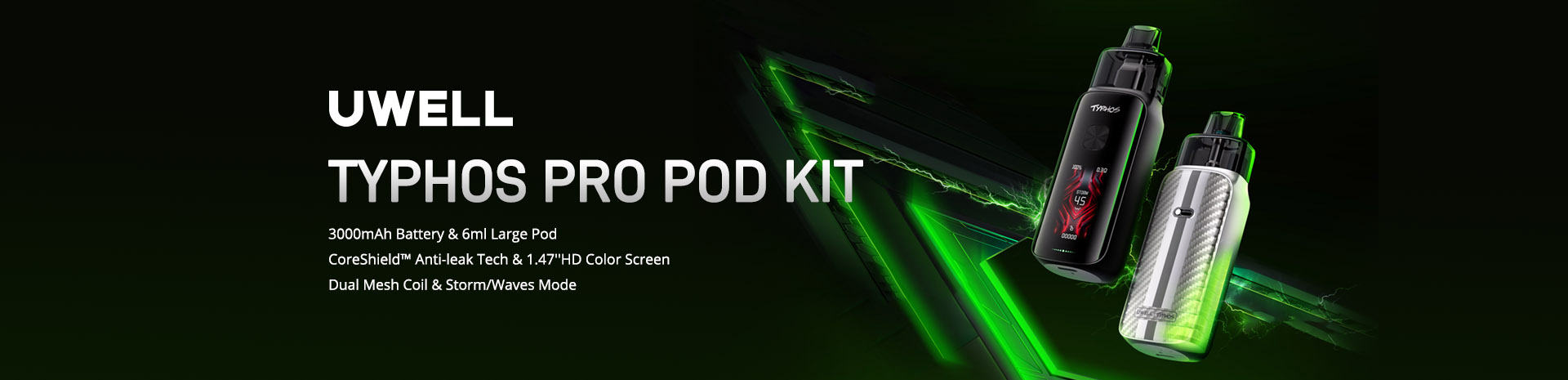 Uwell Typhos Pro Pod Kit