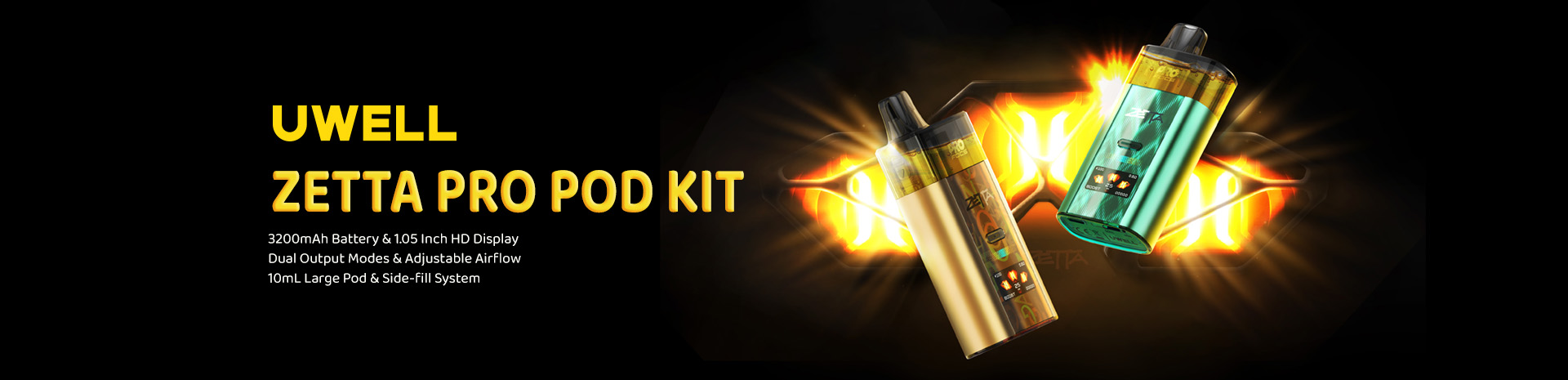 Uwell Zetta Pro Pod Kit