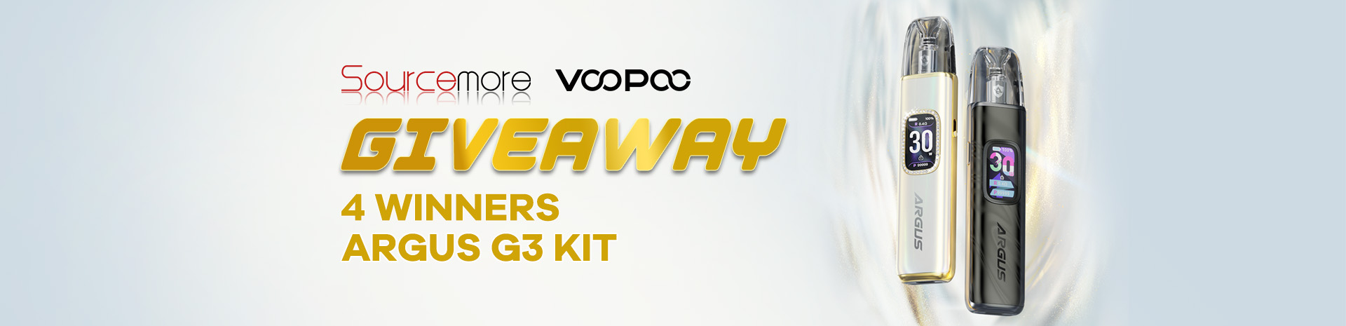 VOOPOO Argus G3 Kit Giveaway
