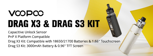 VOOPOO Drag X3 and S3 Kit