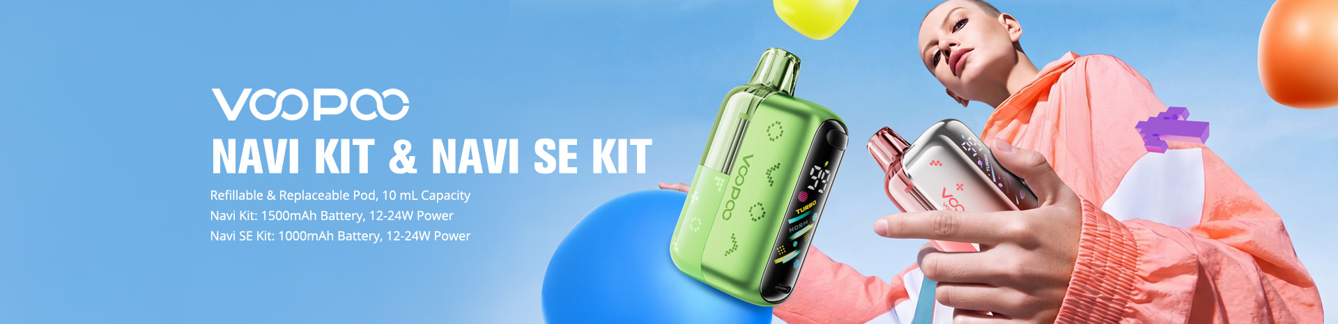 VOOPOO Navi Pod Kit and VOOPOO Navi SE Pod Kit