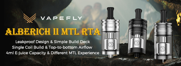 Vapefly Alberich 2 MTL RTA