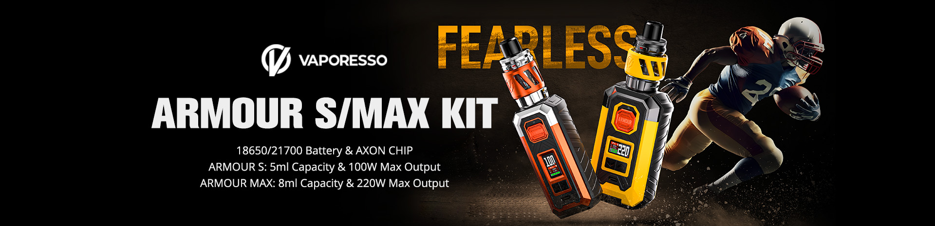 Vaporesso Armour Max and Armour S Kit