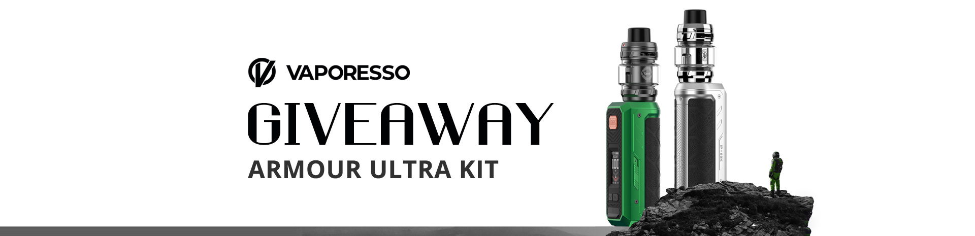Vaporesso Armour Ultra Kit with iTank T Giveaway