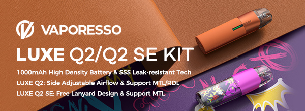 Vaporesso Luxe Q2 Kit and Luxe Q2 SE Kit