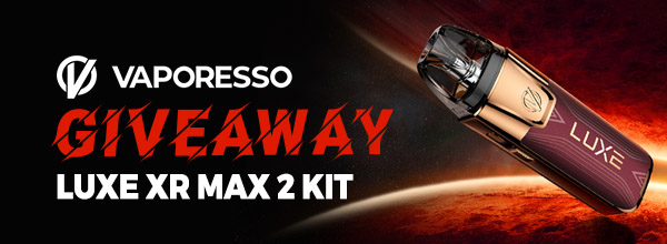 Vaporesso Luxe XR Max 2 Kit Giveaway
