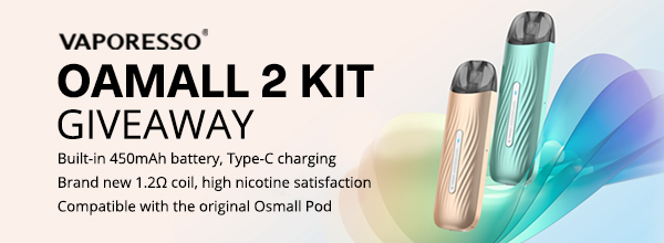 Vaporesso Osmall 2 Kit Giveaway