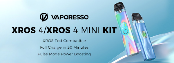 Vaporesso XROS 4 and XROS 4 Mini Kit
