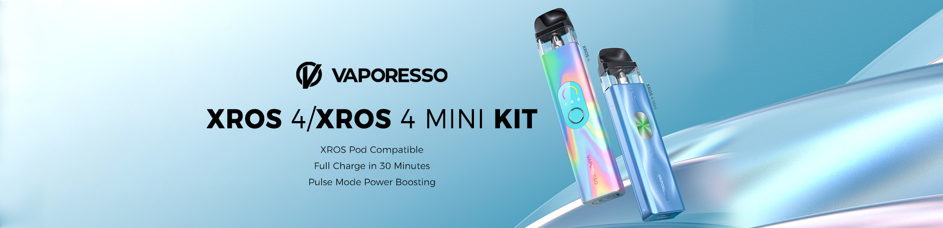 Vaporesso XROS 4 and XROS 4 Mini Kit