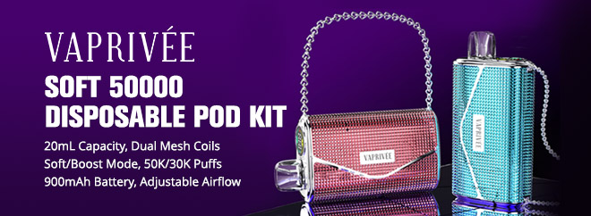 Vaprivee Soft 50000 Disposable Pod Kit