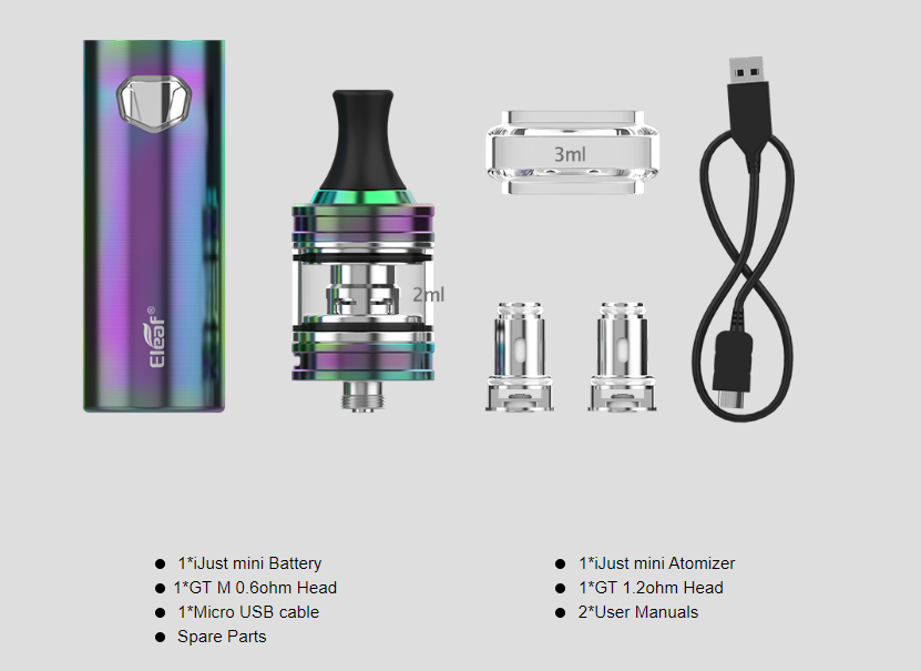 iJust Mini Vape Kit Package